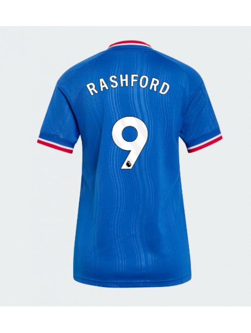 Manchester United Marcus Rashford #9 Replika Borta Kläder Dam 2026-27 Kortärmad Manchester United Marcus Rashford #9 Replika Borta Kläder Dam 2026-27 Kortärmad